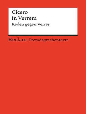 cover image of In Verrem